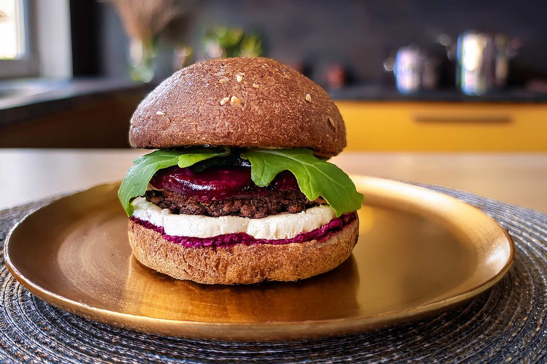 Soul Food: Herbstlicher Ayurveda Veggie-Burger (Rezept Kaya Veda)