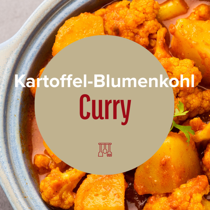 Kartoffel-Blumenkohl Curry (Rezept)
