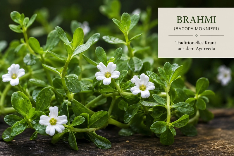 Ayurveda Kräut Brahmi mentale Stärke
