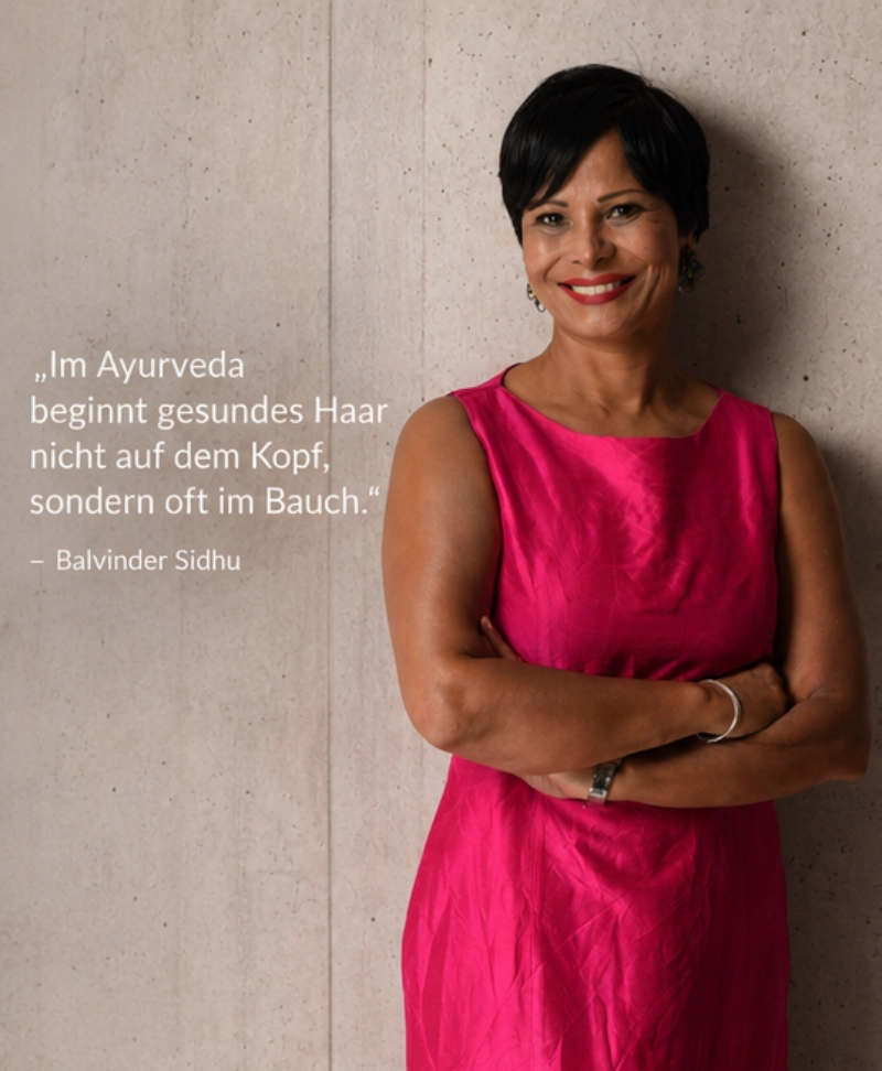 Balvinder Sidhu Ayurveda Therapeutin und Haarausfall Expertin
